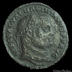 Follis de Galère Maximien auguste pour Antioche