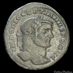 Follis de Dioclétien pour Rome