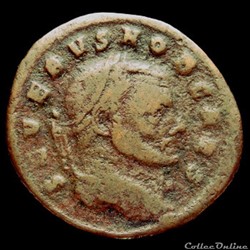 Follis de Sévère II césar pour Rome