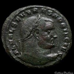 Follis de Sévère II césar pour Héraclée