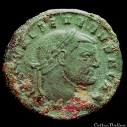 Follis de Sévère II pour Siscia