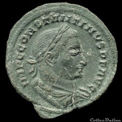 Follis de Constantin I  auguste pour Lyon