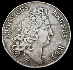 Jeton d'argent Secrétaire du Roy Louis XIV 1705