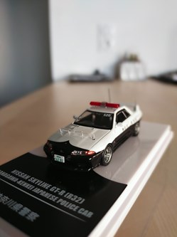 Nissan Skyline GT-R R32 Police Japonaise
