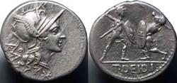 Crawford 294/1, T. DEIDI( T.Didius) Denar, 113 o. 112, Rom