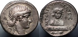 Crawford 405/2, M.PLAETORIVS CEST (M. Plaetorius M.f.Cestianus), Denarius