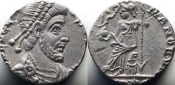 Eugenius Siliqua RIC 32c