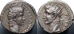 Germanicus Drachme with Divus Augustus