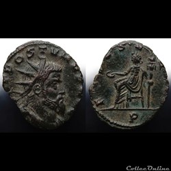 Antoninian Aureolus for Postumus, RIC V.4 #444(C2)