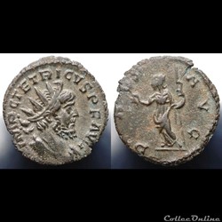 Antoninian Tetricus RIC V.4 #760(C7)