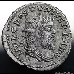 Antoninian Postumus RIC V.4 #60(C5)-irregular mint-