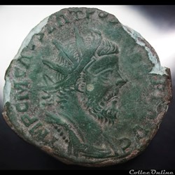 Postumus Double Sestertius, RIC V.4 #70(R3)