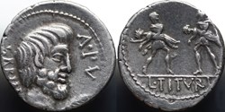 Crawford 344/1c L.TITVRI L.F SABINVS *for sale € 190*
