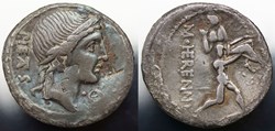 Crawford 308/1 M. HERENNI (M.Herennius) Denarius *SOLD*