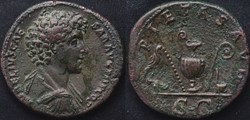 Marcus Aurelius Sestertius RIC 1234b