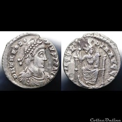 Theodosius I Siliqua RIC 55a