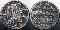 Crawford 219/1d, C.ANTESTI (C. Antestius), Denar, 146, Rom