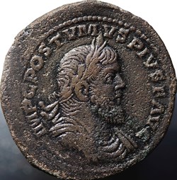 Postumus Sestertius, Bastin 50, RIC V.4 #138 (R5)