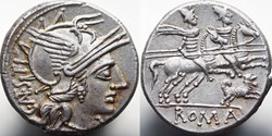 Crawford 219/1e, C.ANTESTI (C. Antestius), Denar, 146, Rom