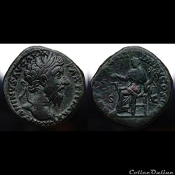 Marcus Aurelius Sestertius RIC 969