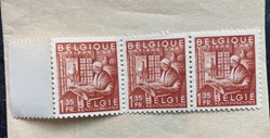 à vendre : timbre Belge 1F35 métiers d'art de 1948 (je crois)