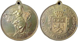 Concours musical de 1894, médaillette