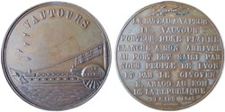 Capture du "Vautour", 1848