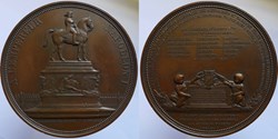Inauguration de la statue équestre de Napoléon Ier, 1852
