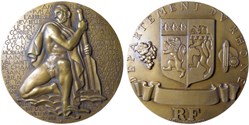 Département du Rhône par Marcel Renard, 1938