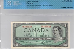 billet de 1 dollar 1954