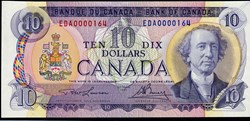 billet de 10 dollars 1971