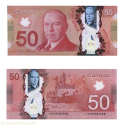 billet de 50 dollars 2012