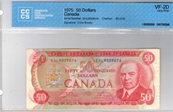billet de 50 dollars 1975