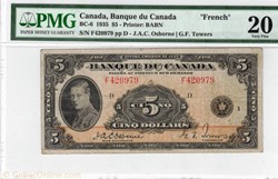 5 dollars 1935