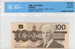 100 dollars 1988