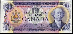 billet de 10 dollars 1971