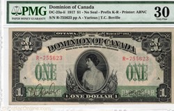 billet de 1dollar1917