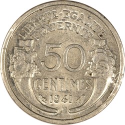 50 centimes Morlon 1941