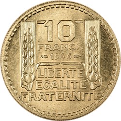 10 francs Turin 1946