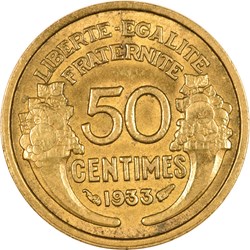 50 centimes Morlon 1933