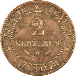 1 centime Cérès 1883 A