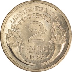 2 francs Morlon 1946