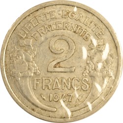 2 francs Morlon 1947