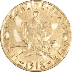 2 francs Semeuse 1912
