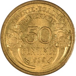 50 centimes Morlon 1939
