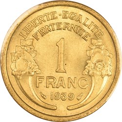1 franc Morlon 1939
