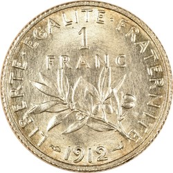 1 franc Semeuse 1912