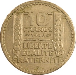 10 francs Turin 1946 B