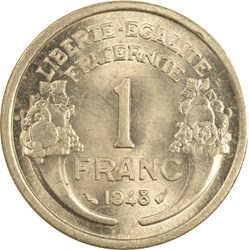 1 franc Morlon 1948