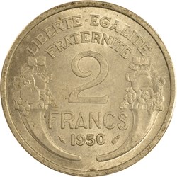 2 francs Morlon 1950